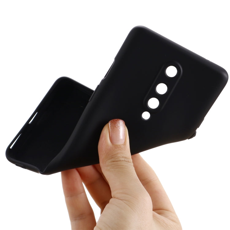 For OnePlus 8 Pure Color Liquid Silicone Shockproof Full Coverage Case