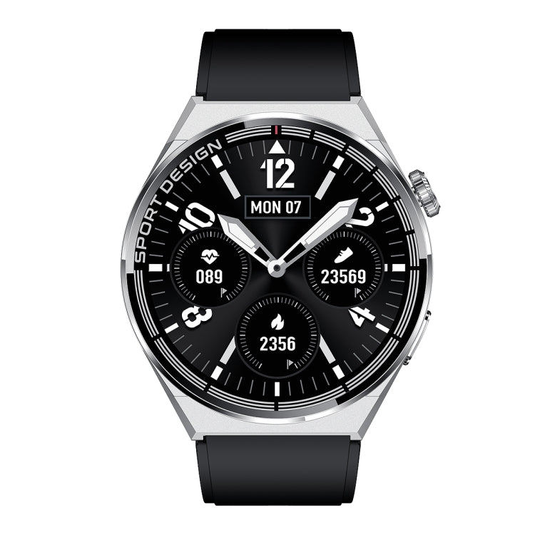 HDT 3 Max 1.6 inch Silicone Band IP67 Waterproof Smart Watch Support Bluetooth Call / NFC
