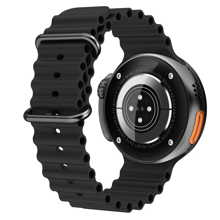 K9 Ultra Pro 1.39 inch Silicone Band IP67 Waterproof Smart Watch Support Bluetooth Call / NFC