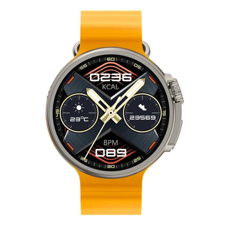 K9 Ultra Pro 1.39 inch Silicone Band IP67 Waterproof Smart Watch Support Bluetooth Call / NFC