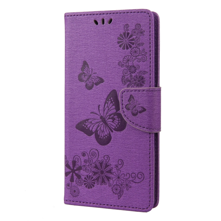 For OPPO Reno8 T 4G Butterfly Embossed Horizontal Flip Leather Phone Case