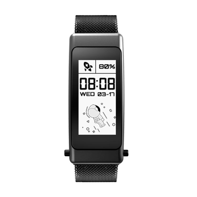 K30 0.96 inch Steel Band Earphone Detachable Life Waterproof Smart Watch Support Bluetooth Call