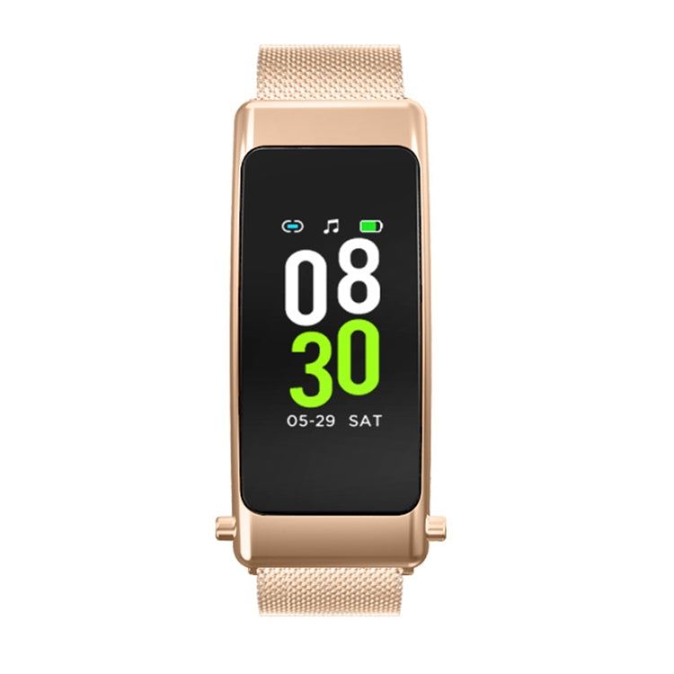 K30 0.96 inch Steel Band Earphone Detachable Life Waterproof Smart Watch Support Bluetooth Call