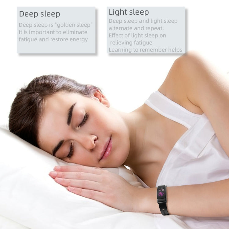 K30 0.96 inch Steel Band Earphone Detachable Life Waterproof Smart Watch Support Bluetooth Call