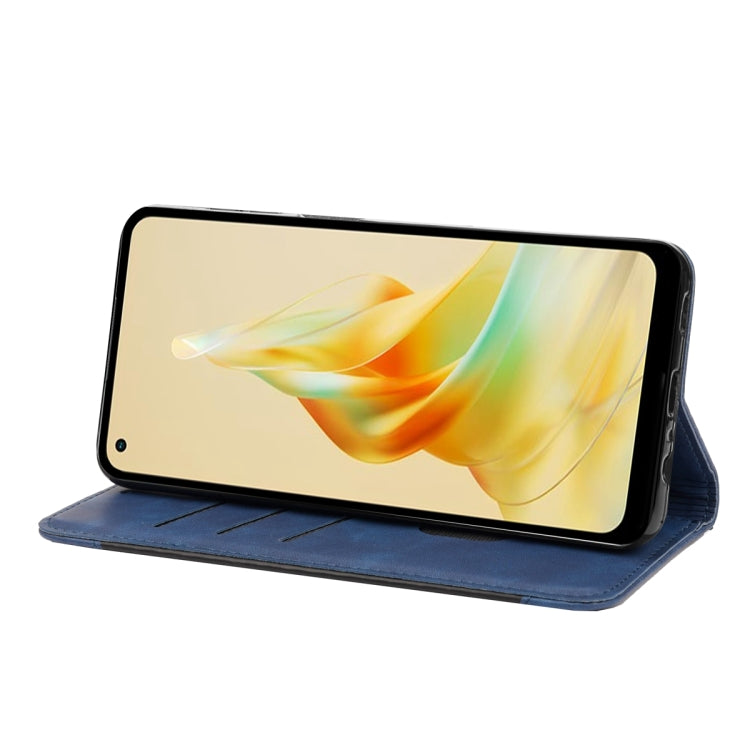 For OPPO Reno8 T 4G Skin Feel Splicing Leather Phone Case