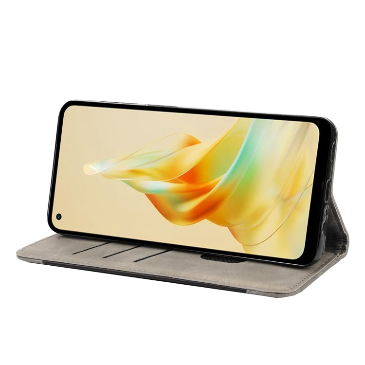 For OPPO Reno8 T 4G Skin Feel Splicing Leather Phone Case