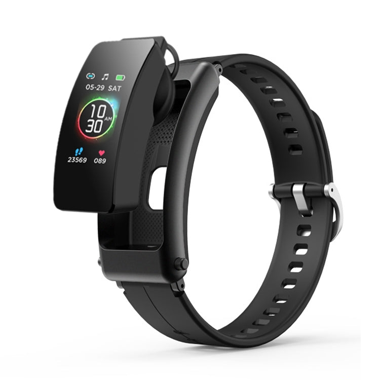 K30 0.96 inch Silicone Band Earphone Detachable Life Waterproof Smart Watch Support Bluetooth Call