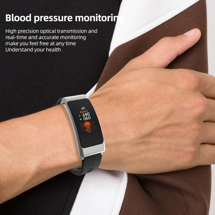 K30 0.96 inch Silicone Band Earphone Detachable Life Waterproof Smart Watch Support Bluetooth Call