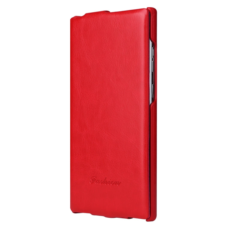 For Samsung Galaxy S23 Ultra 5G Fierre Shann 64 Texture Vertical Flip PU Leather Phone Case