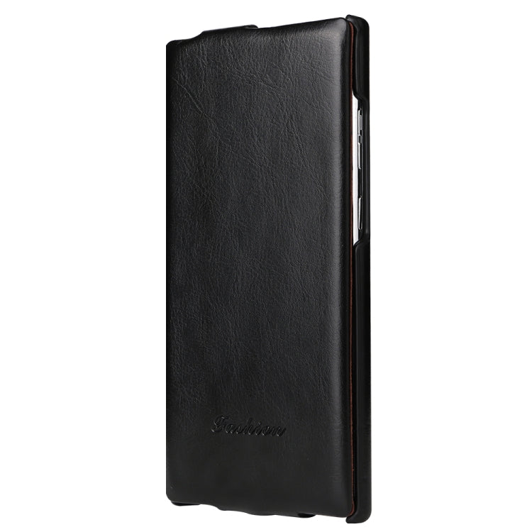 For Samsung Galaxy S23 Ultra 5G Fierre Shann 64 Texture Vertical Flip PU Leather Phone Case