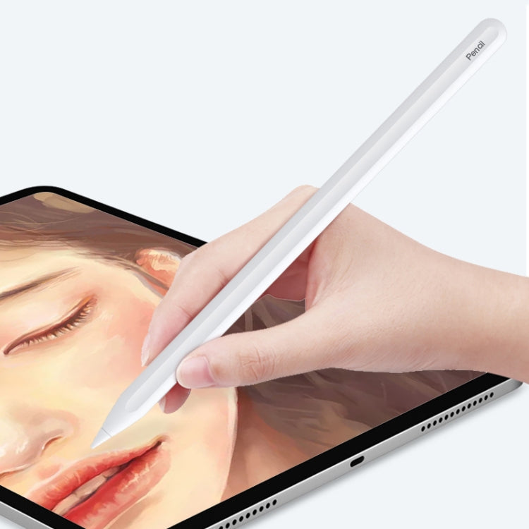 WIWU Pencil W Wireless Charging Anti-mistouch Stylus Pen(White)