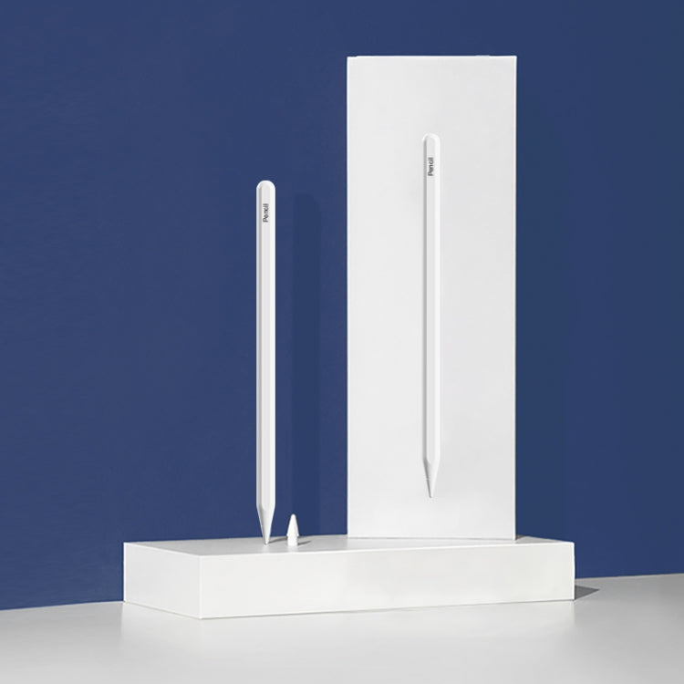 WIWU Pencil W Wireless Charging Anti-mistouch Stylus Pen(White)