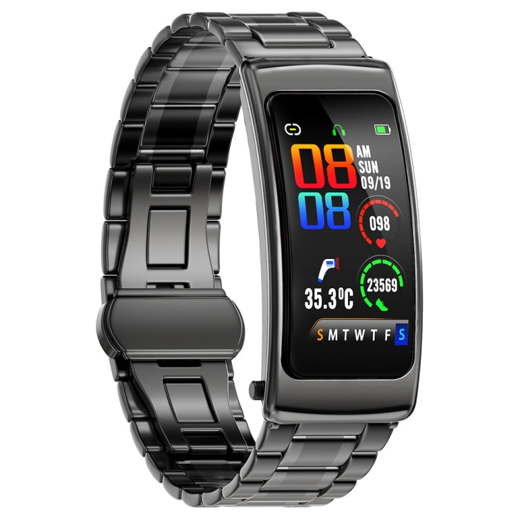 K20 1.14 inch Steel Band Earphone Detachable Life Waterproof Smart Watch Support Bluetooth Call