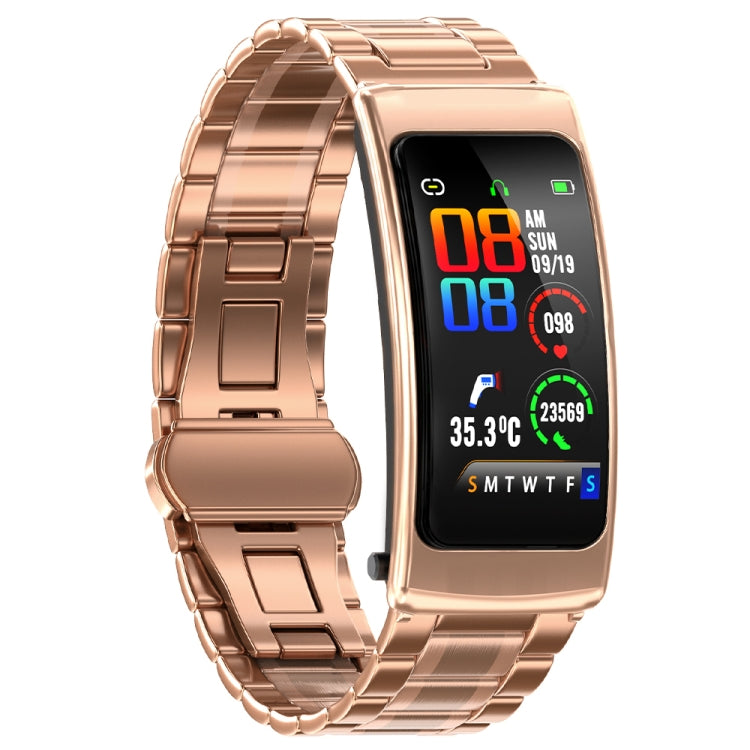 K20 1.14 inch Steel Band Earphone Detachable Life Waterproof Smart Watch Support Bluetooth Call