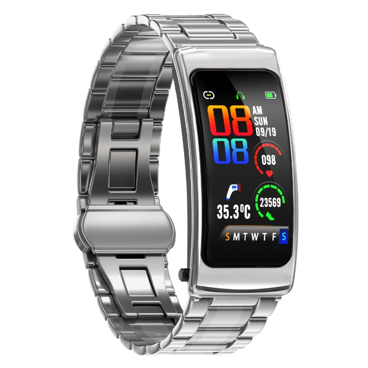 K20 1.14 inch Steel Band Earphone Detachable Life Waterproof Smart Watch Support Bluetooth Call