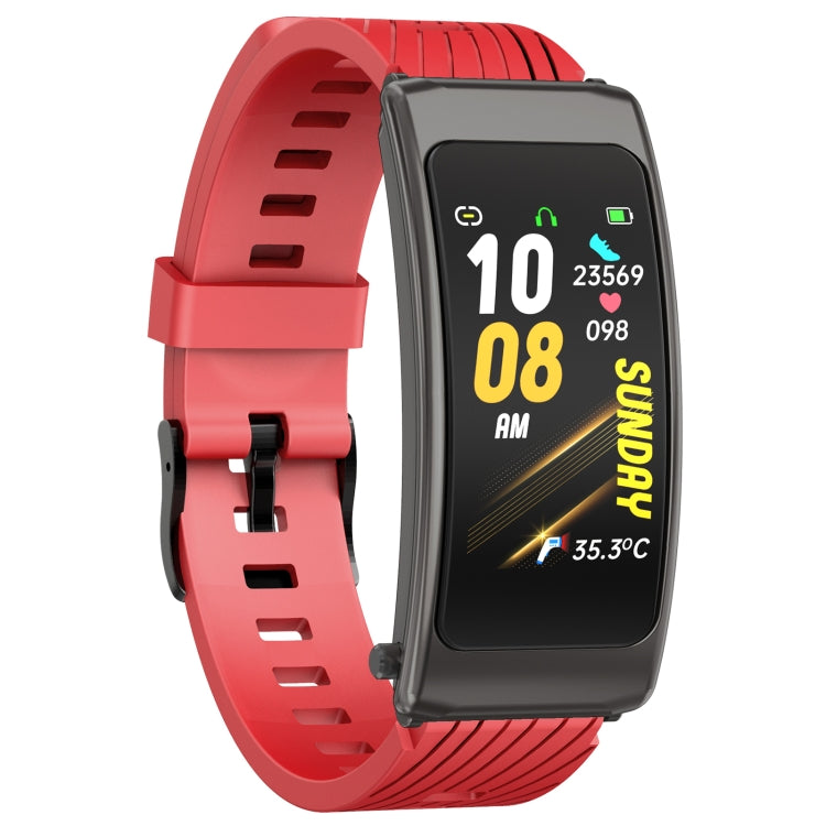 K20 1.14 inch Silicone Band Earphone Detachable Life Waterproof Smart Watch Support Bluetooth Call