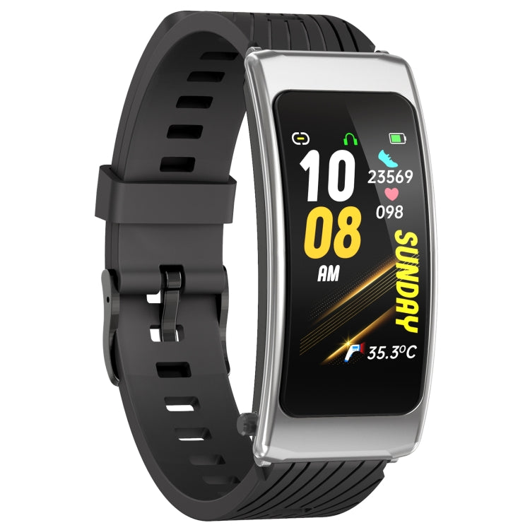 K20 1.14 inch Silicone Band Earphone Detachable Life Waterproof Smart Watch Support Bluetooth Call