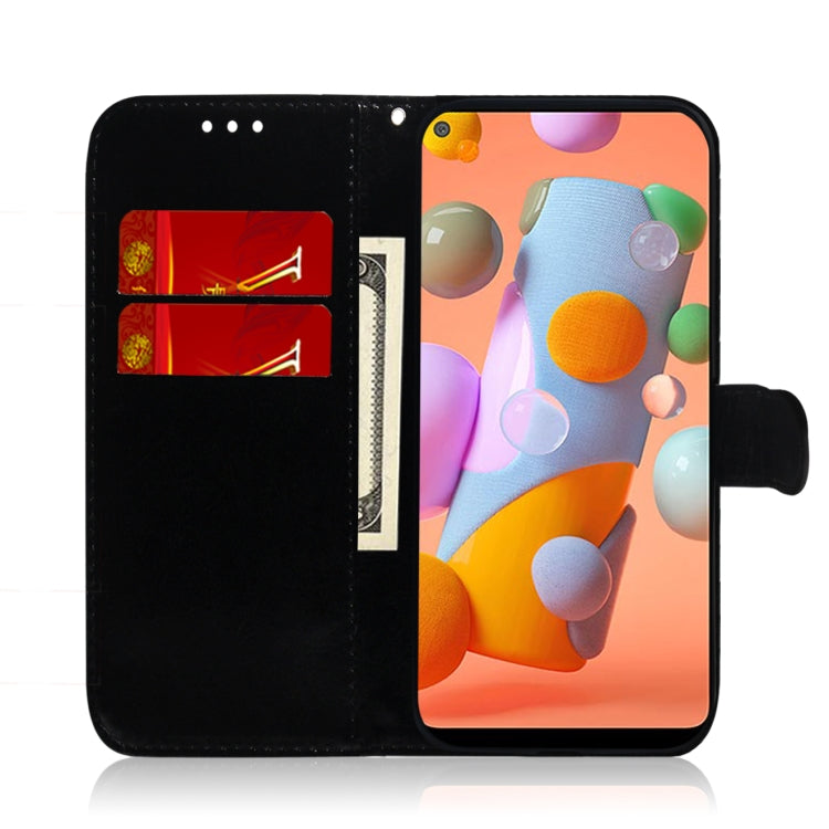 For Galaxy A11 & M11 Solid Color Colorful Magnetic Buckle Horizontal Flip PU Leather Case with Holder & Card Slots & Wallet & Lanyard