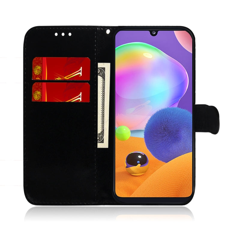 For Galaxy A31 Solid Color Colorful Magnetic Buckle Horizontal Flip PU Leather Case with Holder & Card Slots & Wallet & Lanyard