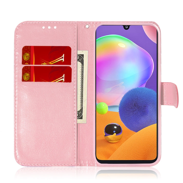 For Galaxy A31 Solid Color Colorful Magnetic Buckle Horizontal Flip PU Leather Case with Holder & Card Slots & Wallet & Lanyard