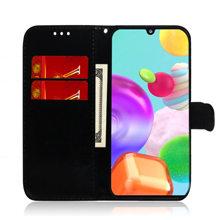For Galaxy A41 Solid Color Colorful Magnetic Buckle Horizontal Flip PU Leather Case with Holder & Card Slots & Wallet & Lanyard