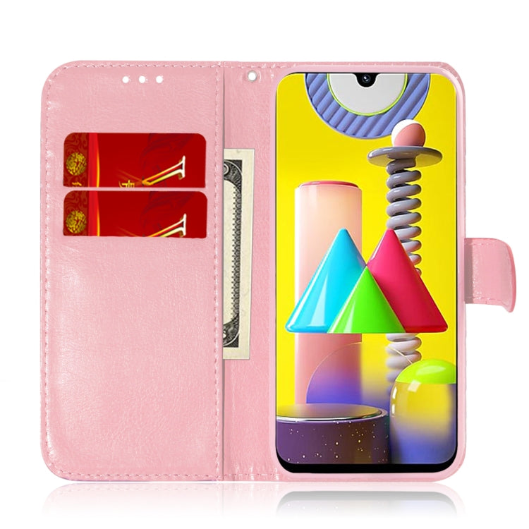 For Galaxy M31 Solid Color Colorful Magnetic Buckle Horizontal Flip PU Leather Case with Holder & Card Slots & Wallet & Lanyard