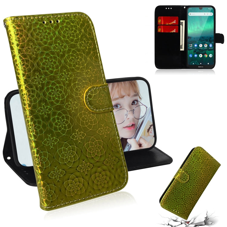 For Nokia 1.3 Solid Color Colorful Magnetic Buckle Horizontal Flip PU Leather Case with Holder & Card Slots & Wallet & Lanyard