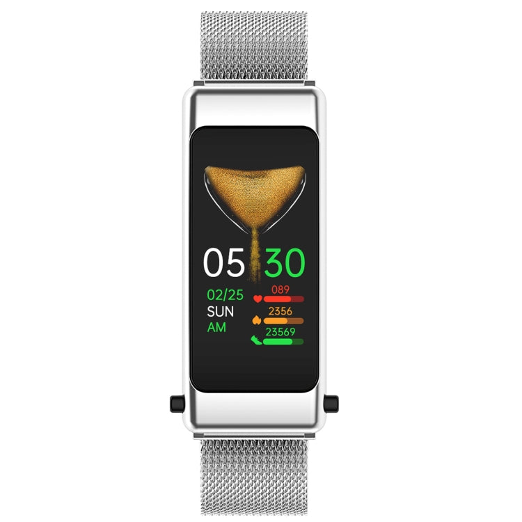 K50 1.08 inch Steel Band Earphone Detachable IP67 Waterproof Smart Watch Support Bluetooth Call