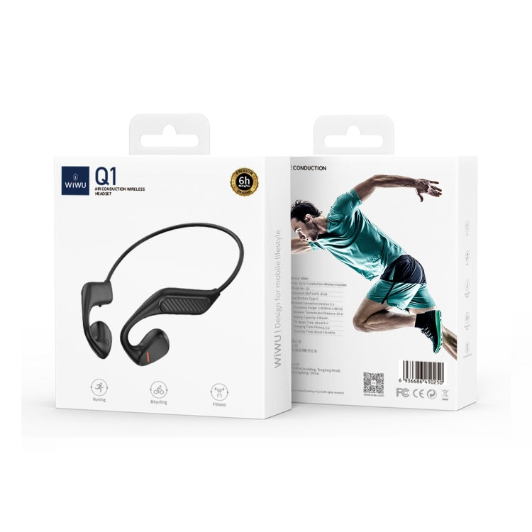 WIWU Q1 Air Conduction Wireless Bluetooth Sports Earphone