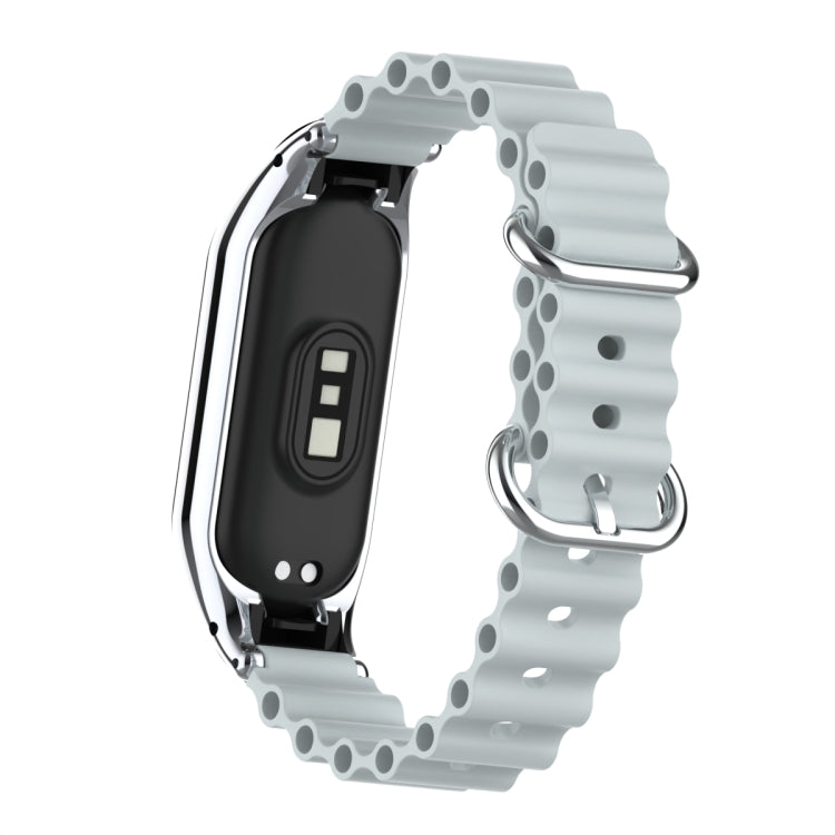 For Xiaomi Mi Band 7 Marine Silicone Breathable Watch Band