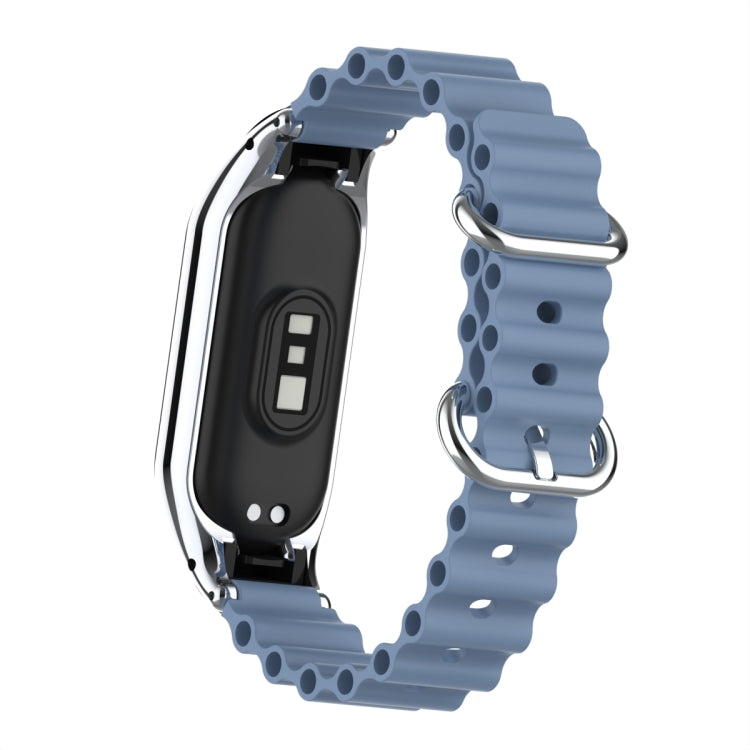 For Xiaomi Mi Band 7 Marine Silicone Breathable Watch Band