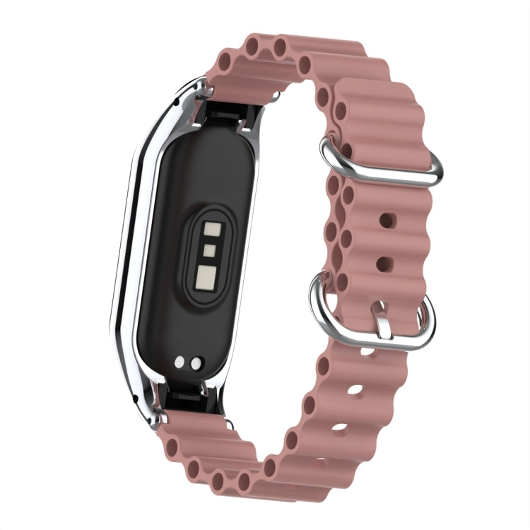 For Xiaomi Mi Band 7 Marine Silicone Breathable Watch Band