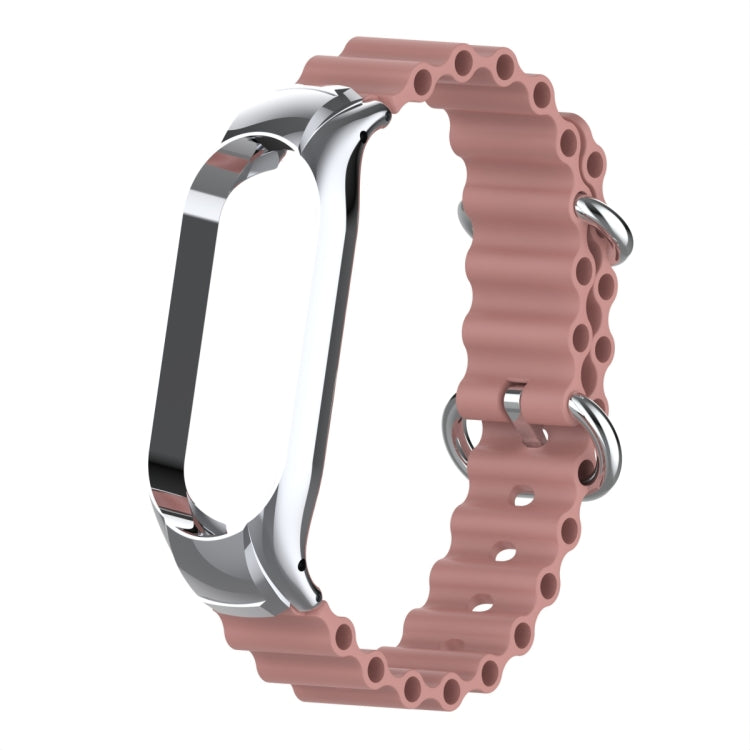 For Xiaomi Mi Band 7 Marine Silicone Breathable Watch Band