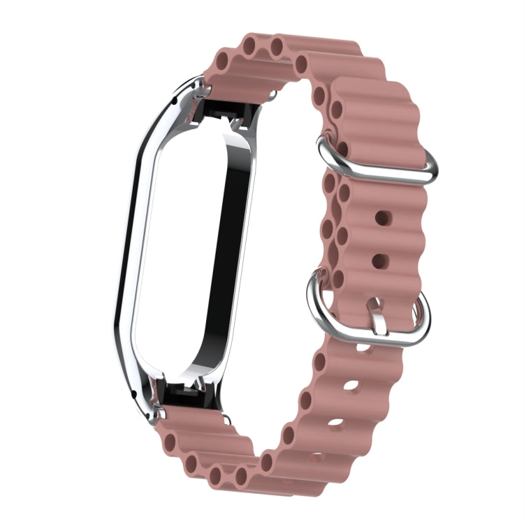 For Xiaomi Mi Band 7 Marine Silicone Breathable Watch Band