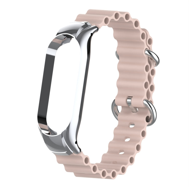 For Xiaomi Mi Band 7 Marine Silicone Breathable Watch Band