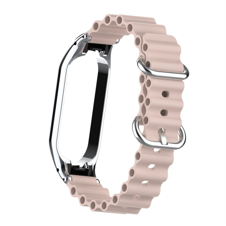 For Xiaomi Mi Band 7 Marine Silicone Breathable Watch Band