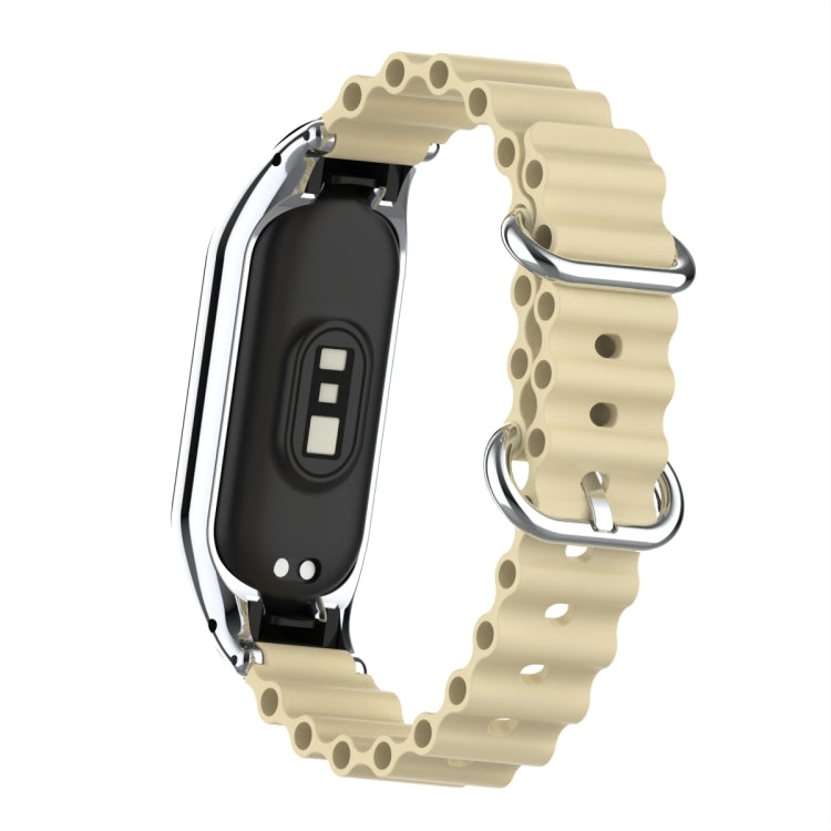 For Xiaomi Mi Band 7 Marine Silicone Breathable Watch Band