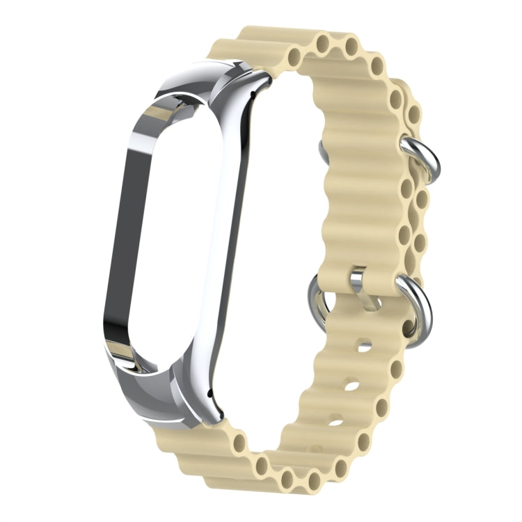 For Xiaomi Mi Band 7 Marine Silicone Breathable Watch Band