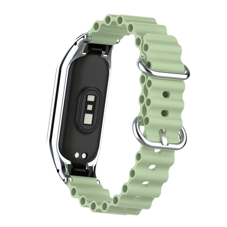 For Xiaomi Mi Band 7 Marine Silicone Breathable Watch Band