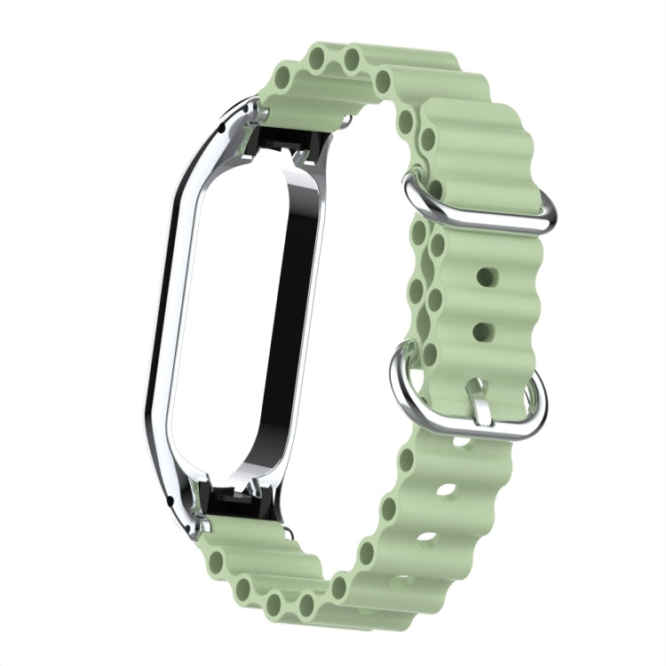 For Xiaomi Mi Band 7 Marine Silicone Breathable Watch Band