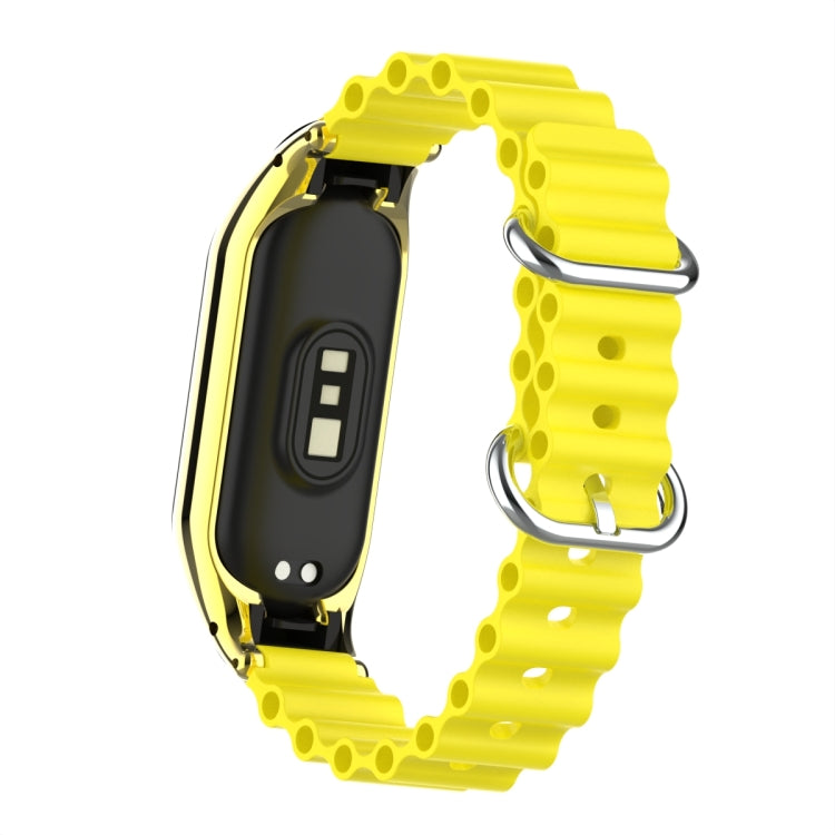 For Xiaomi Mi Band 7 Marine Silicone Breathable Watch Band