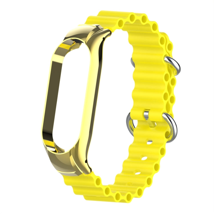 For Xiaomi Mi Band 7 Marine Silicone Breathable Watch Band