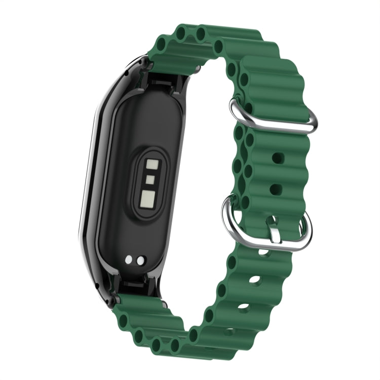 For Xiaomi Mi Band 7 Marine Silicone Breathable Watch Band