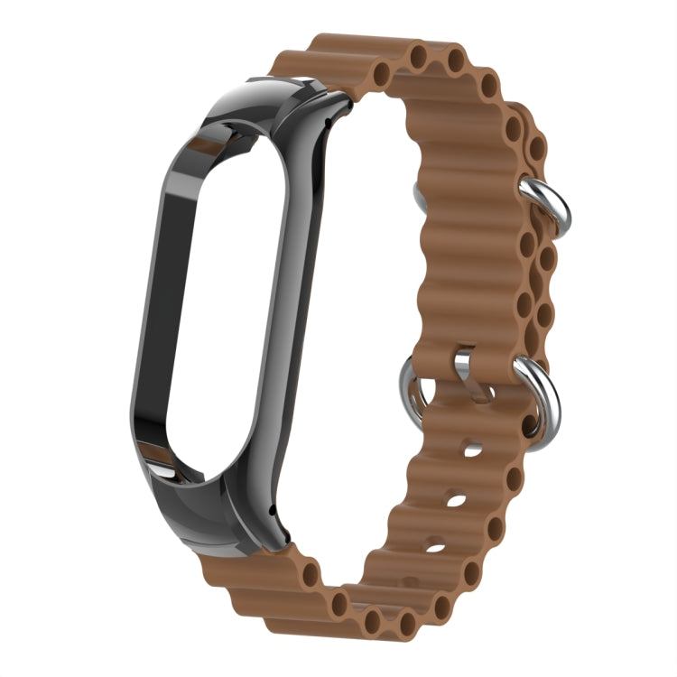 For Xiaomi Mi Band 7 Marine Silicone Breathable Watch Band
