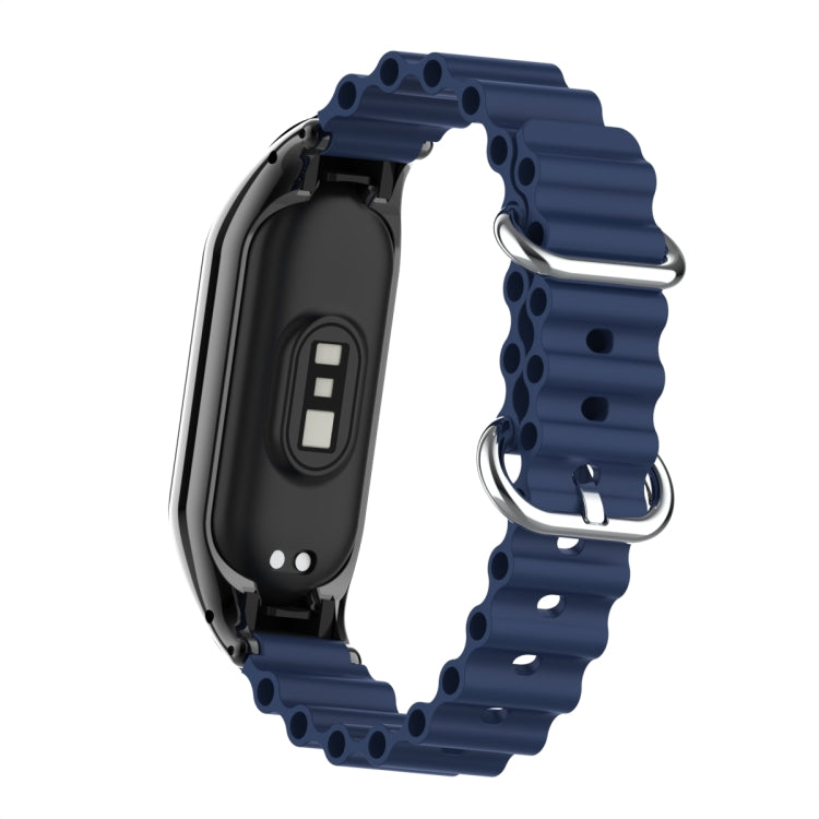 For Xiaomi Mi Band 7 Marine Silicone Breathable Watch Band