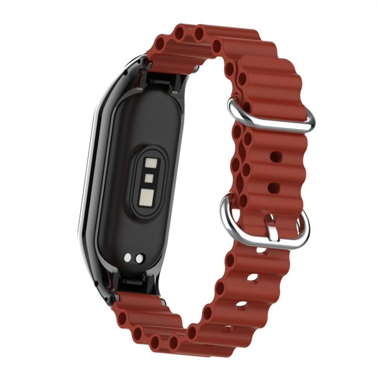 For Xiaomi Mi Band 7 Marine Silicone Breathable Watch Band