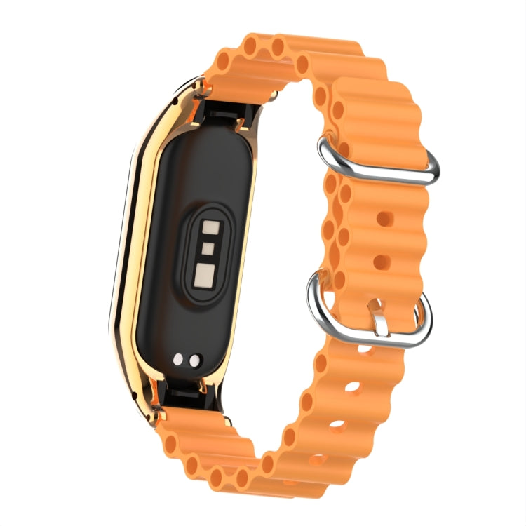 For Xiaomi Mi Band 7 Marine Silicone Breathable Watch Band