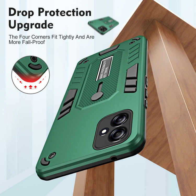For Samsung Galaxy A04 4G Variety Brave Armor Finger Loop Holder Phone Case