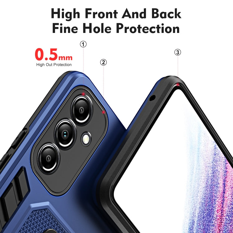 For Samsung Galaxy A34 5G Variety Brave Armor Finger Loop Holder Phone Case