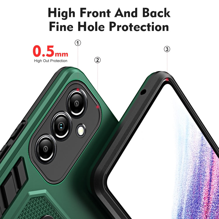 For Samsung Galaxy A34 5G Variety Brave Armor Finger Loop Holder Phone Case